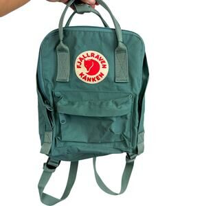 FjallRaven Kanken Mini Back Pack Teal Green $80